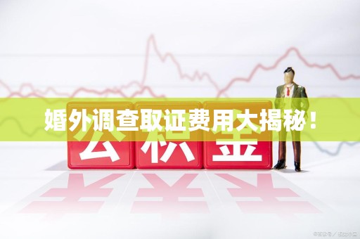 平和婚外调查取证费用大揭秘！