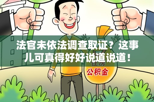 平和法官未依法调查取证？这事儿可真得好好说道说道！