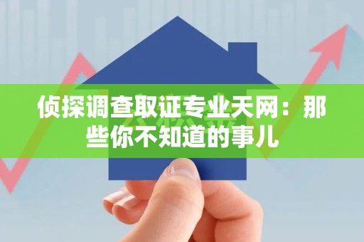 平和侦探调查取证专业天网：那些你不知道的事儿