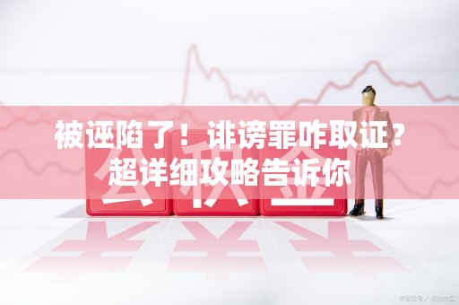平和被诬陷了！诽谤罪咋取证？超详细攻略告诉你